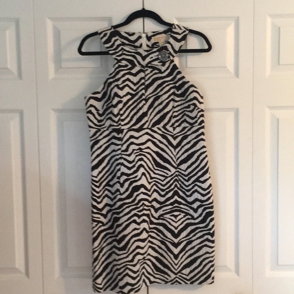 Michael Korea’s Zebra Print Dress